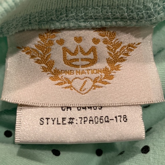 Vintage PNB NATION Reversible Zip Size S Hoodie Original Streetwear Hip Hop Rare - Picture 3 of 12